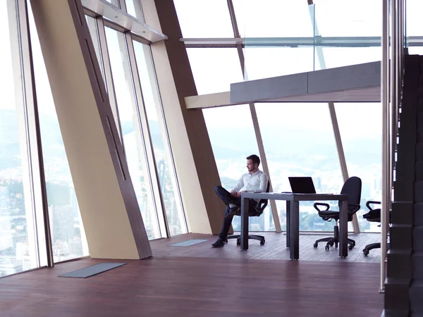 Young business man at office