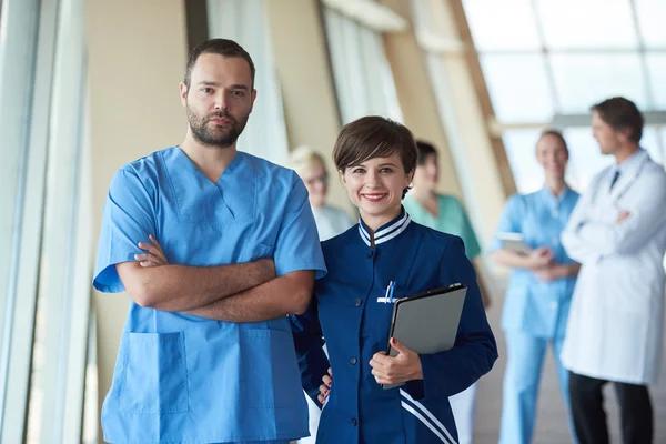 Group of medical staff at hospital