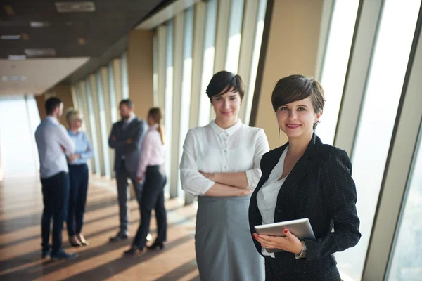 Business people group, females as team leaders