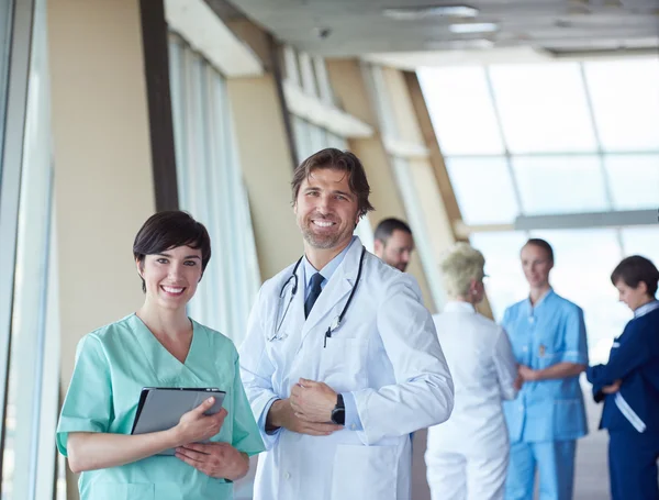 Group of medical staff at hospital