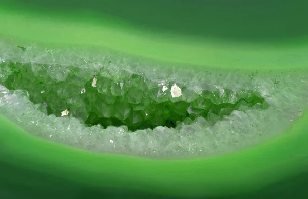 Green agate structure