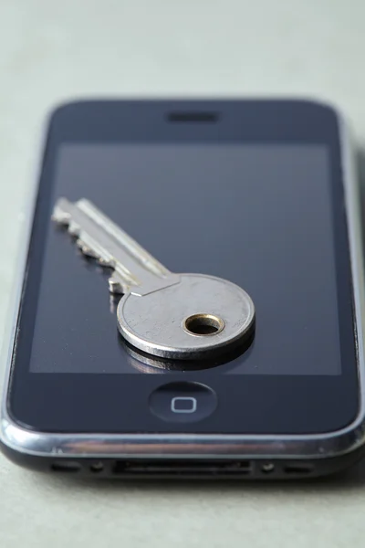 Key on mobile phone