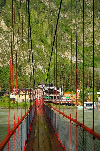 Tourist base in the Altai mountains