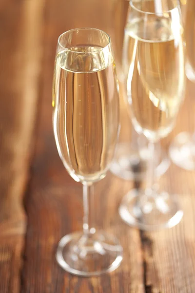 New Years Eve - glasses of champagne