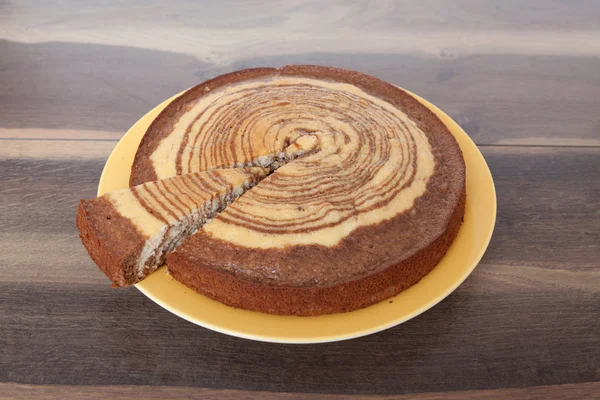 Zebra Cake - Homemade Recipes