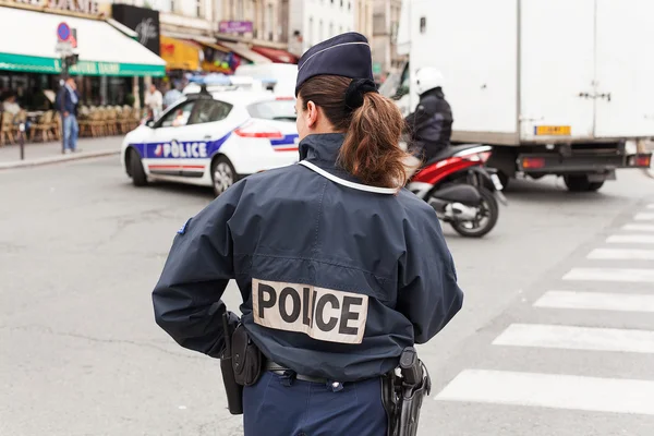 Female Police Officer Paris