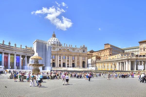 On the Square of Saint Peter. Vatican