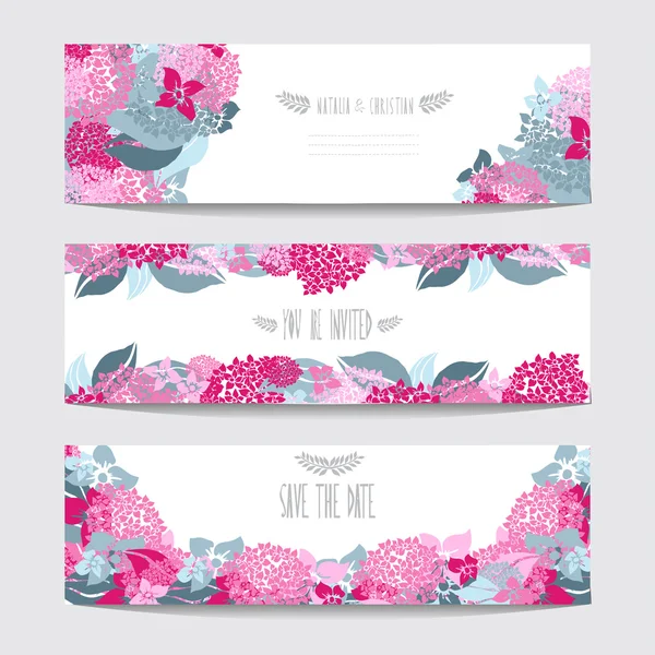 Floral cards set