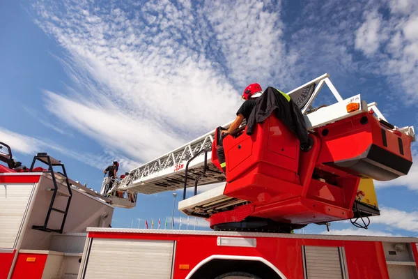 Fire truck ladder