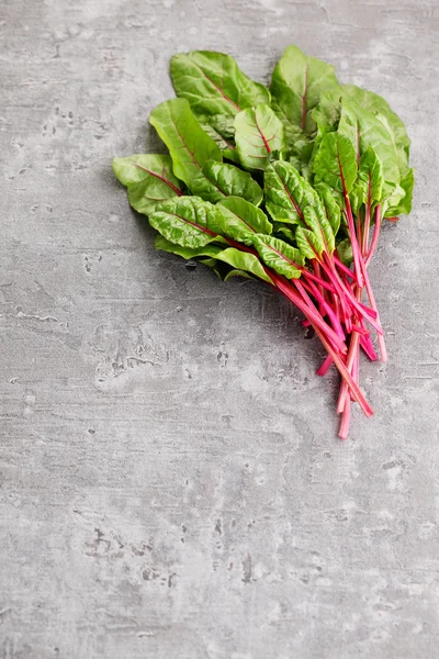 Fresh beetroot leaves