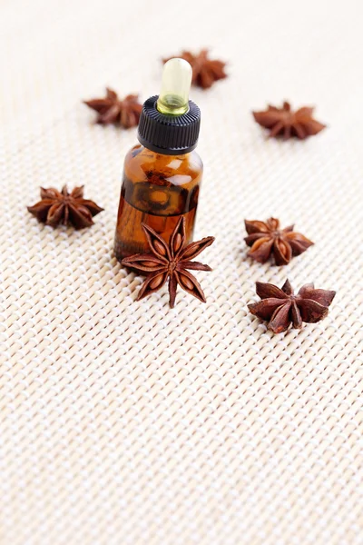 Bottle of anise essential oil
