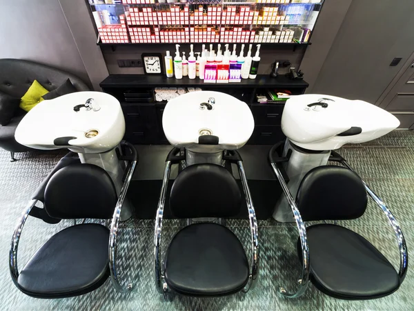 Interior of luxury beauty salon