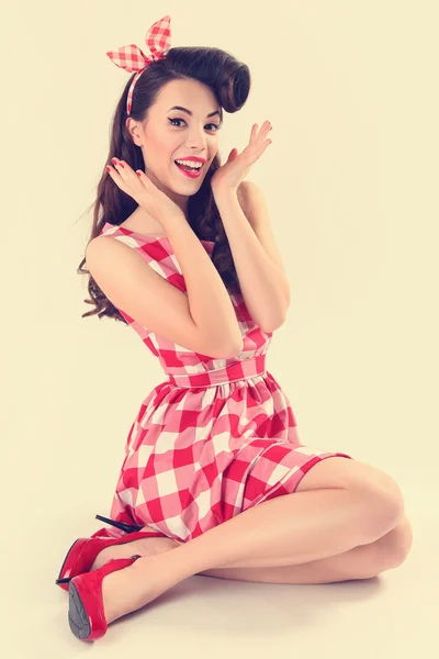 Beautiful pinup woman