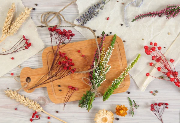 Beautyful dried flowers