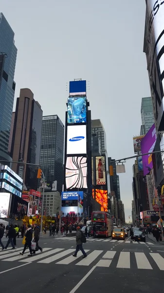 Times Square and Broadway on Manhattan, New York City, USA.