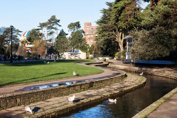 Lower Gardens in Bournemouth town centre, United Kingdom