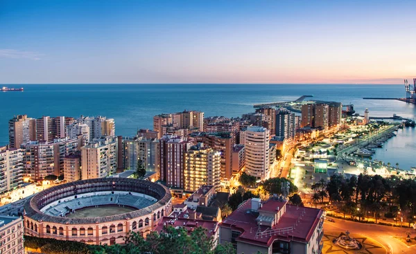 Malaga cityscape