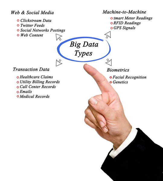 Diagram of Big Data type