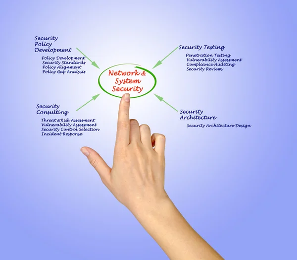 Diagram of Network and System Security