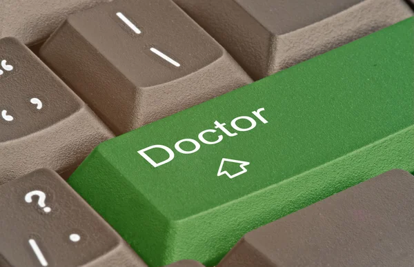 Keyboard with key for doctor