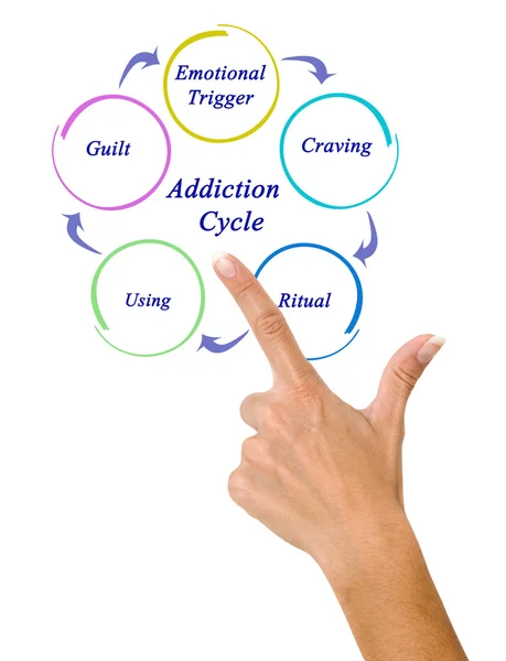 Diagram of Addiction Cycle