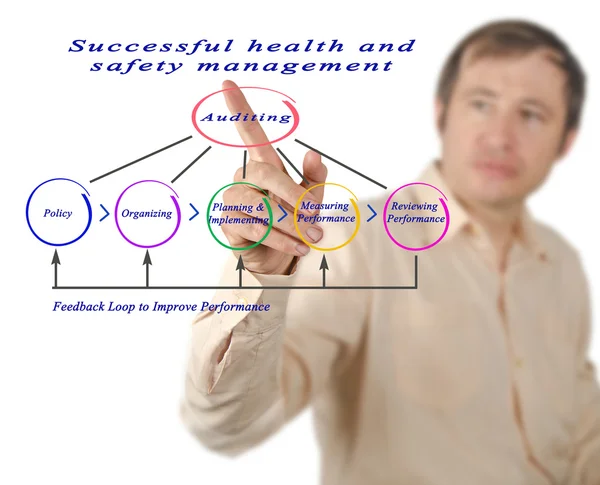 Draw Successful health and safety management