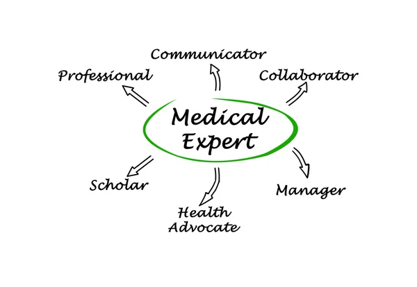 A diagram of Features of medical expert