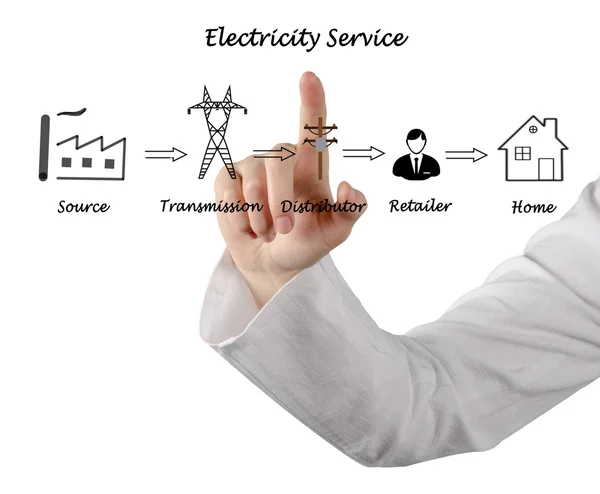 Diagram of Electricity Services