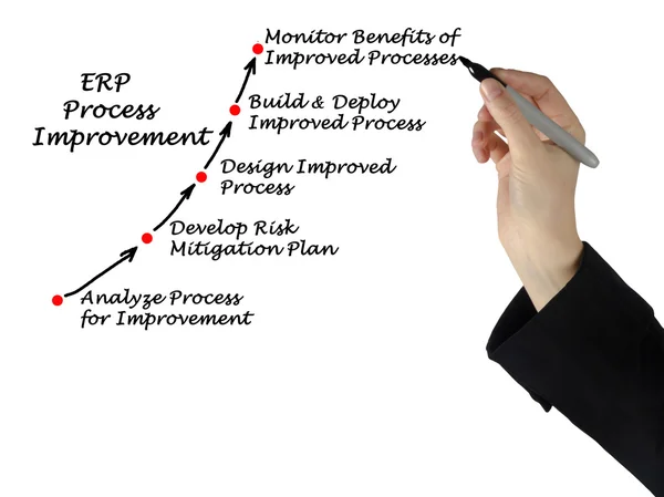 Diagram of ERP Process Improvement