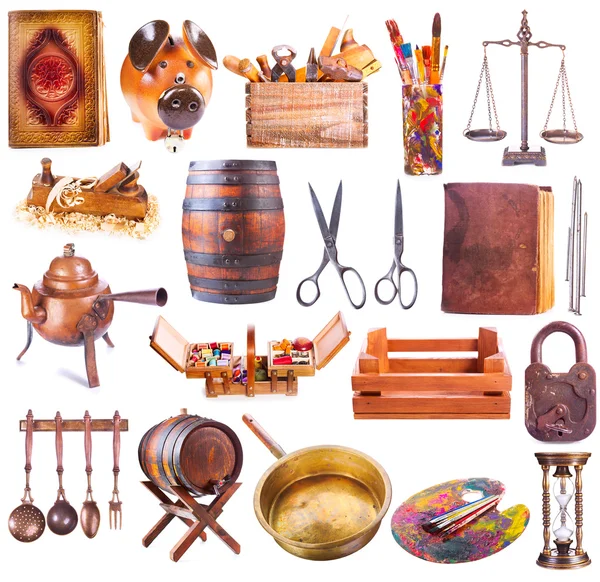 Various vintage objects