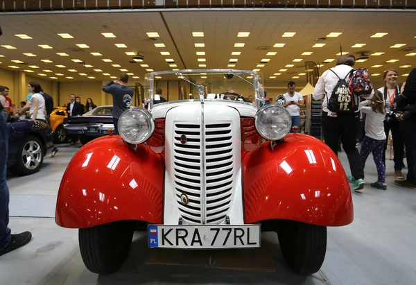 3rd edition of MOTO SHOW in Krakow. Bantam 60 the car made in 1938 , known as the car of the Mickey Mouse
