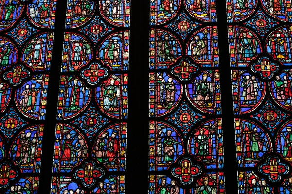 Paris - Interiors of the Sainte-Chapelle