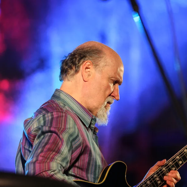 John Scofield playing live music at The Cracow Jazz All Souls Day Festival in The Wieliczka Salt Mine.