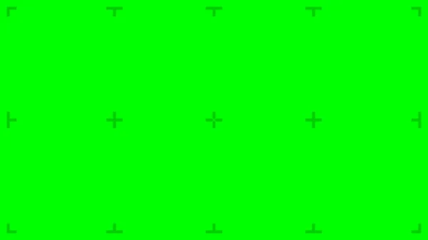 Green Screen with markers