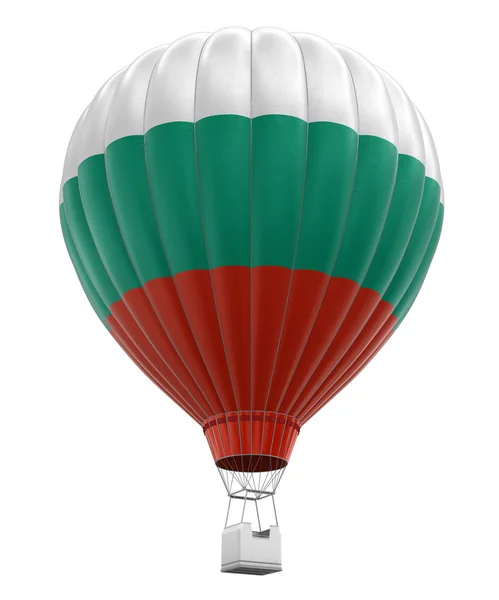 Hot Air Balloon with Bulgarian Flag (clipping path included)