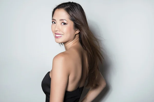 Portrait of beautiful young asian woman
