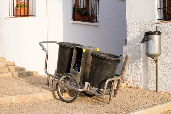 Street cleaner trolley