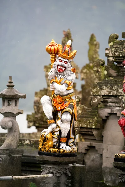 Demon statue in Hindu temple
