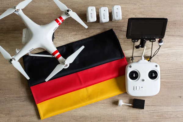 Drone with Germany flag