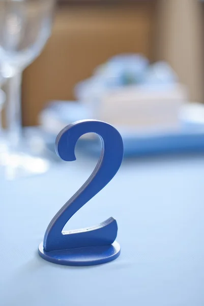 Reception Table Number. Wedding or event