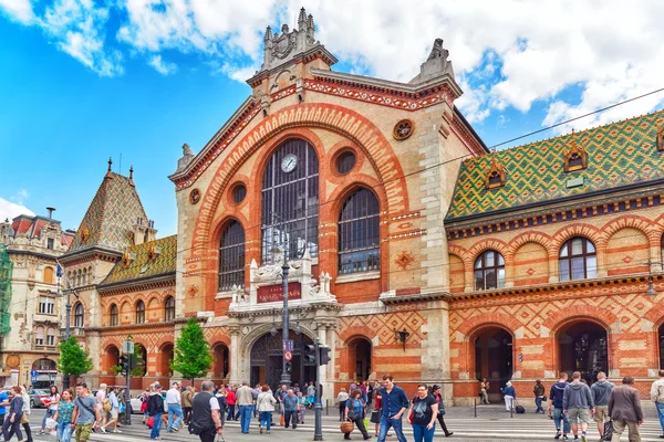 BUDAPEST,HUNGARY-MAY 06,2016:Great Market Hall or Central Market