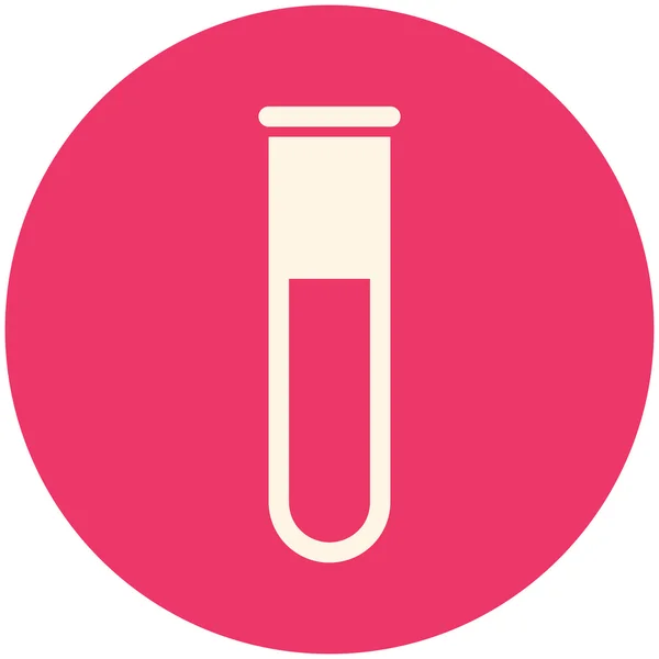 Medical test tube icon