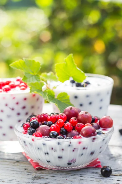 Spring garden cocktails fruit currants