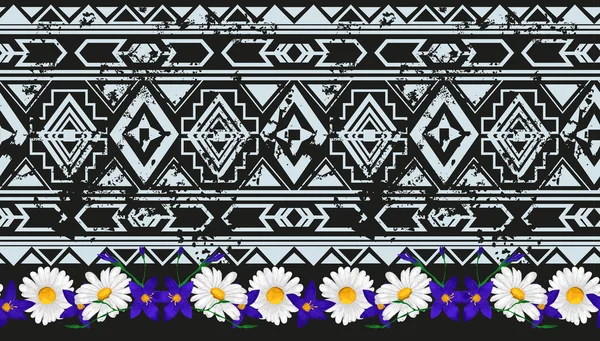 ethnic seamless pattern american traditional ornament