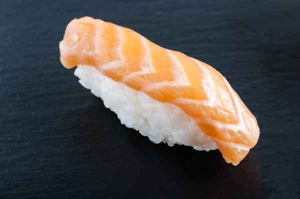 Sushi on stone plate