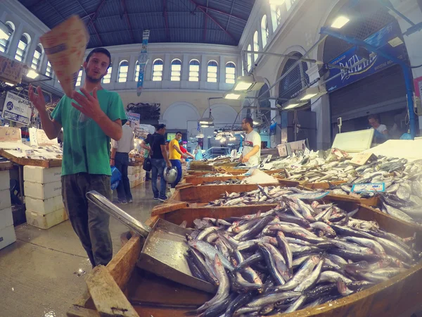 Central Market in the center