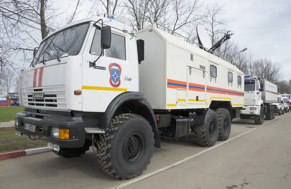 Staff car rescue emergency center on the basis of KAMAZ-43118