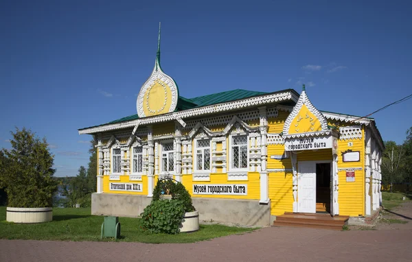 An old merchant\'s house - the building of the Museum of city life. Uglich
