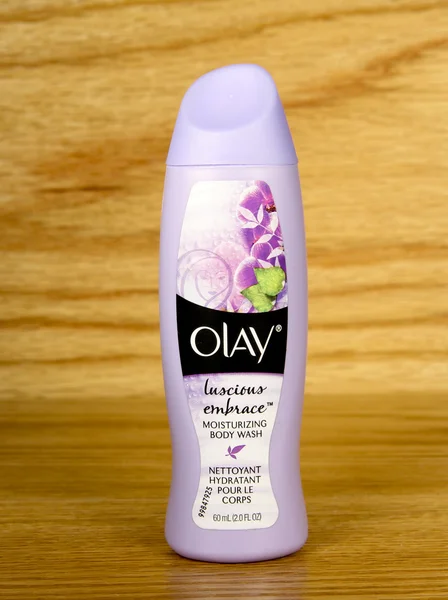 Bottle of Olay Moisturizing Body Wash