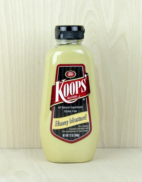 Bottle of Koops Honey  Mustard